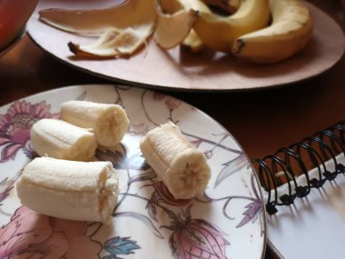 Olgun muzlar, yakın görünüm 