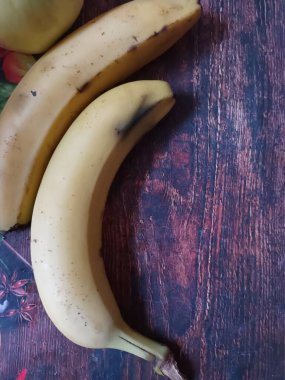 Olgun muzlar, yakın görünüm 