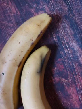 Olgun muzlar, yakın görünüm 