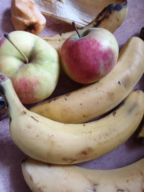 Olgun muzlar, yakın görünüm 