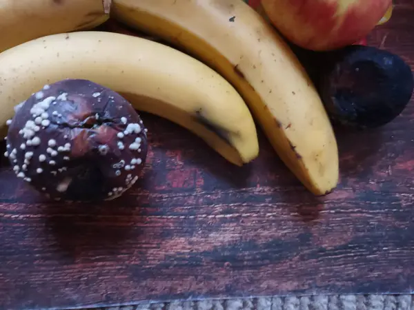 Olgun muzlar, yakın görünüm 