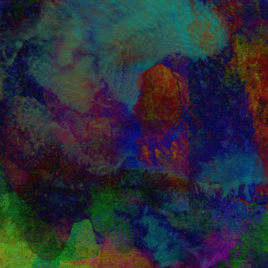 Soyut suluboya tasarımı boyalı doku arkaplanı kapat. 