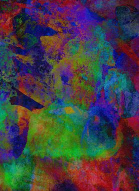 Soyut suluboya tasarımı, boyalı dokuya yakın çekim. Asgari arkaplan.