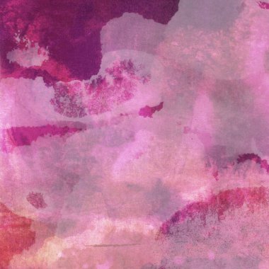 Soyut pembe suluboya tasarımı. Aqua boyalı doku, yakın çekim. Asgari arkaplan.