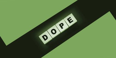 Ahşap bloklar için uyuşturucu kelimesi. Bağımlılık konsepti. Sağlık hizmetleri kavramı.