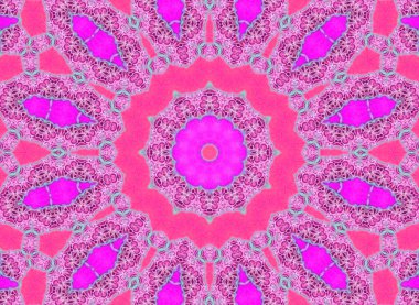 soyut renkli mandala arkaplan tasarımı 