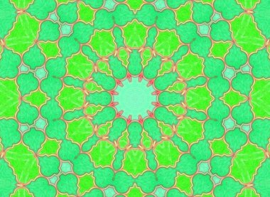 soyut renkli mandala arkaplan tasarımı 