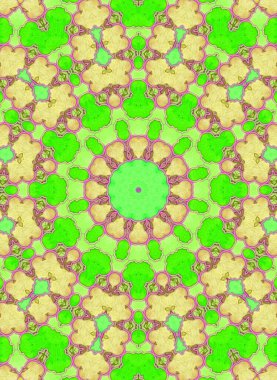 soyut renkli mandala arkaplan tasarımı 