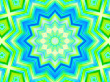 Soyut arkaplan. fantezi renkli mandala 