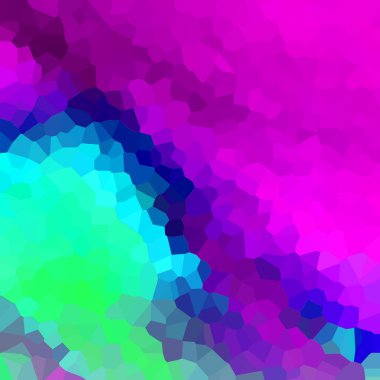 renkli soyut geometrik kristaller arka planı