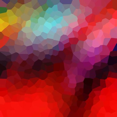 renkli soyut geometrik kristaller arka planı