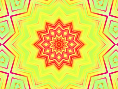 Soyut arkaplan. fantezi renkli mandala 