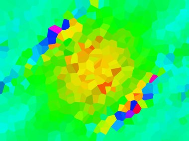 Tasarımınız için renkli kristalize edilmiş soyut arkaplan