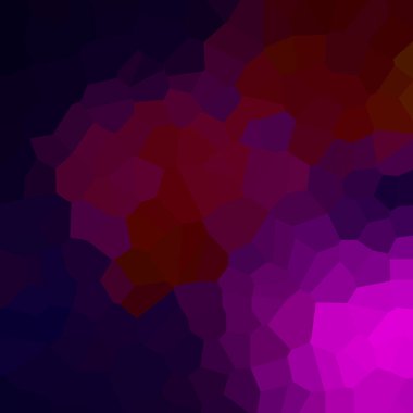 Kristalize edilmiş mozaiğe sahip renkli geometrik arkaplan