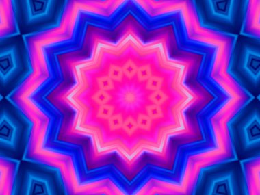 Soyut arkaplan. fantezi renkli mandala 