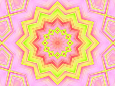 Soyut arkaplan. fantezi renkli mandala 