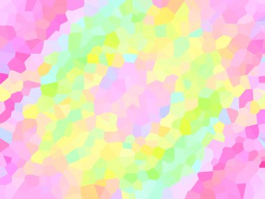 Kristalize edilmiş mozaiğe sahip renkli geometrik arkaplan