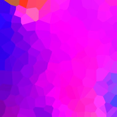 Kristalize edilmiş mozaiğe sahip renkli geometrik arkaplan