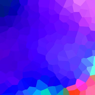 Kristalize edilmiş mozaiğe sahip renkli geometrik arkaplan