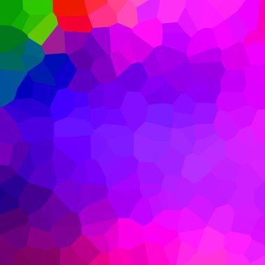 Kristalize edilmiş mozaiğe sahip renkli geometrik arkaplan