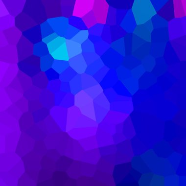 Kristalize edilmiş mozaiğe sahip renkli geometrik arkaplan