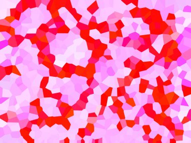 Renkli çokgen geometrik şekillerin soyut arkaplanı