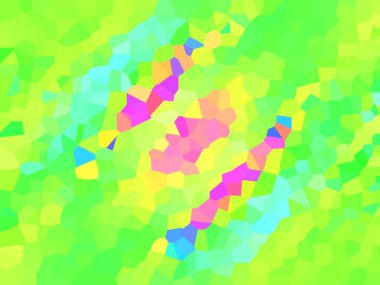 Kristalize edilmiş mozaiğe sahip renkli geometrik arkaplan