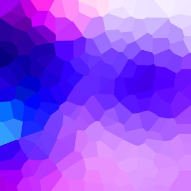 Kristalize edilmiş mozaiğe sahip renkli geometrik arkaplan