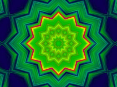 Soyut arkaplan. fantezi renkli mandala 