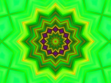 Soyut arkaplan. fantezi renkli mandala 