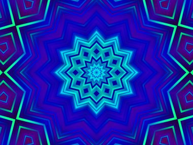 Soyut arkaplan. fantezi renkli mandala 