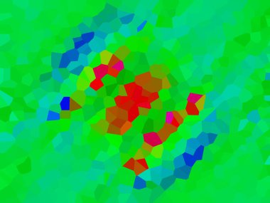 soyut çok renkli arkaplan kristalize edildi