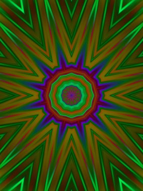 Renkli soyut arka plan. Fantezi mandala konsepti 