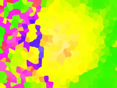 soyut çok renkli arkaplan kristalize edildi