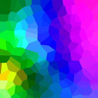 soyut çok renkli arkaplan kristalize edildi