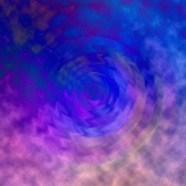 Çemberlerle soyut renk bulanık arkaplan