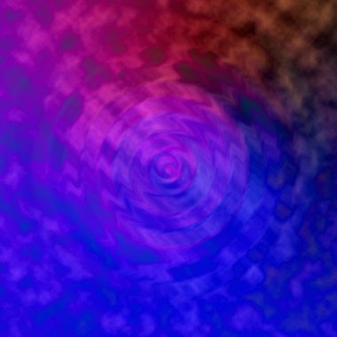 Çemberlerle soyut renk bulanık arkaplan