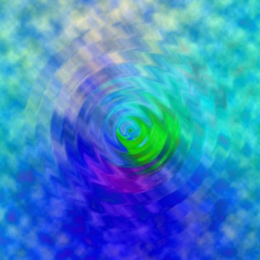 Çemberlerle soyut renk bulanık arkaplan