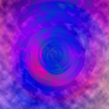 Çemberlerle soyut renk bulanık arkaplan