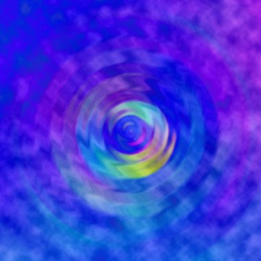 Çemberlerle soyut renk bulanık arkaplan