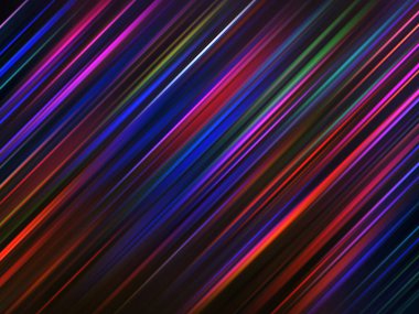 Çapraz Çoklu Renk Gradyan Arkaplanı. Canlı köşegen çizgileri olan soyut arkaplan. 