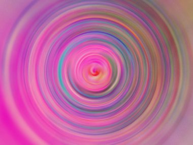 Yumuşak renkli radyal hareket efekti. Soyut yuvarlak arka plan. Değişik renkte halkalar ve yuvarlak duvar kağıtları.