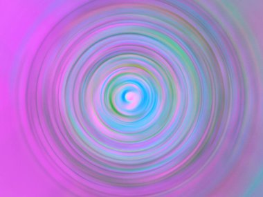 Yumuşak renkli radyal hareket efekti. Soyut yuvarlak arka plan. Değişik renkte halkalar ve yuvarlak duvar kağıtları.
