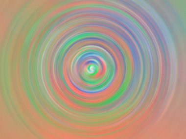 Yumuşak renkli radyal hareket efekti. Soyut yuvarlak arka plan. Değişik renkte halkalar ve yuvarlak duvar kağıtları.