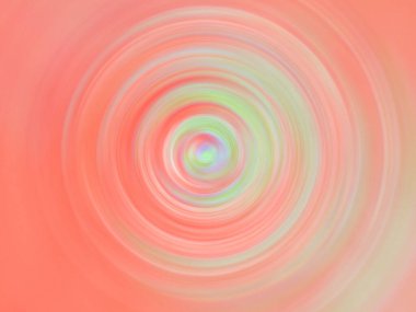 Yumuşak renkli radyal hareket efekti. Soyut yuvarlak arka plan. Değişik renkte halkalar ve yuvarlak duvar kağıtları.