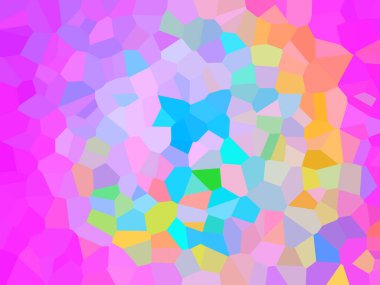 Renkli soyut desen kristalize arkaplan