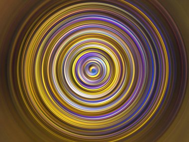 Renkli radyal hareket efekti. Soyut yuvarlak arka plan. Değişik renkte halkalar ve yuvarlak duvar kağıtları.