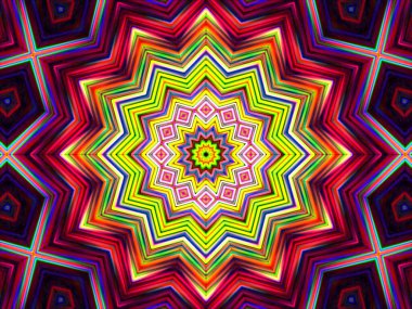 soyut renkli kaleydoskop arka plan 
