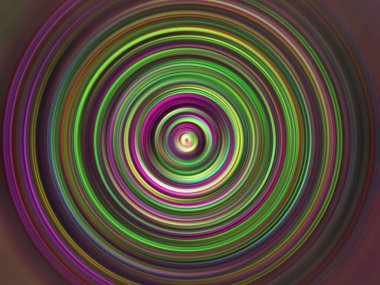 Renkli radyal hareket efekti. Soyut yuvarlak arka plan. Değişik renkte halkalar ve yuvarlak duvar kağıtları.