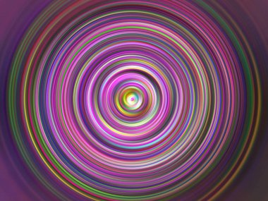 Renkli radyal hareket efekti. Soyut yuvarlak arka plan. Değişik renkte halkalar ve yuvarlak duvar kağıtları.